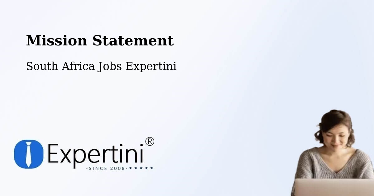 Corporate Mission – Pretoria - South Africa Jobs Expertini
